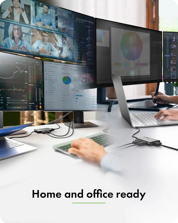 Raidsonic IcyBox IB-AD1030-C Adapter USB-C to Triple HDMI 4K