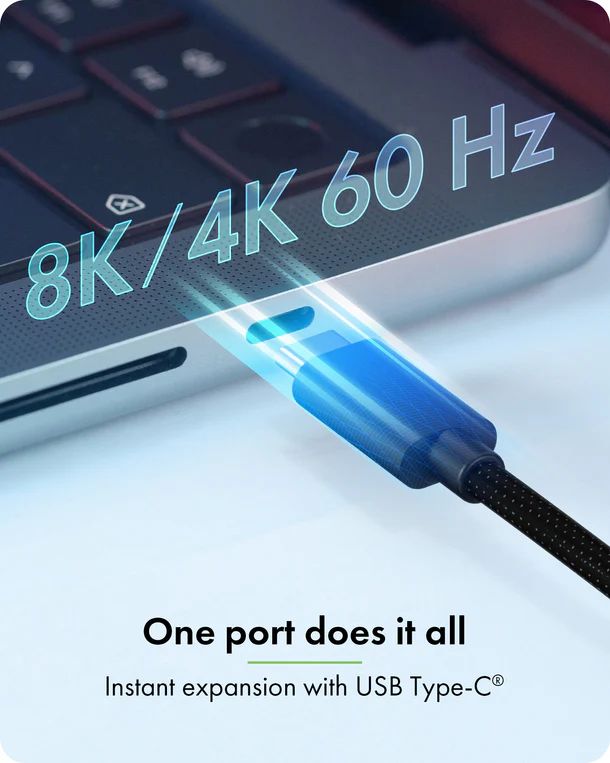 Raidsonic IcyBox IB-AD1030-C Adapter USB-C to Triple HDMI 4K