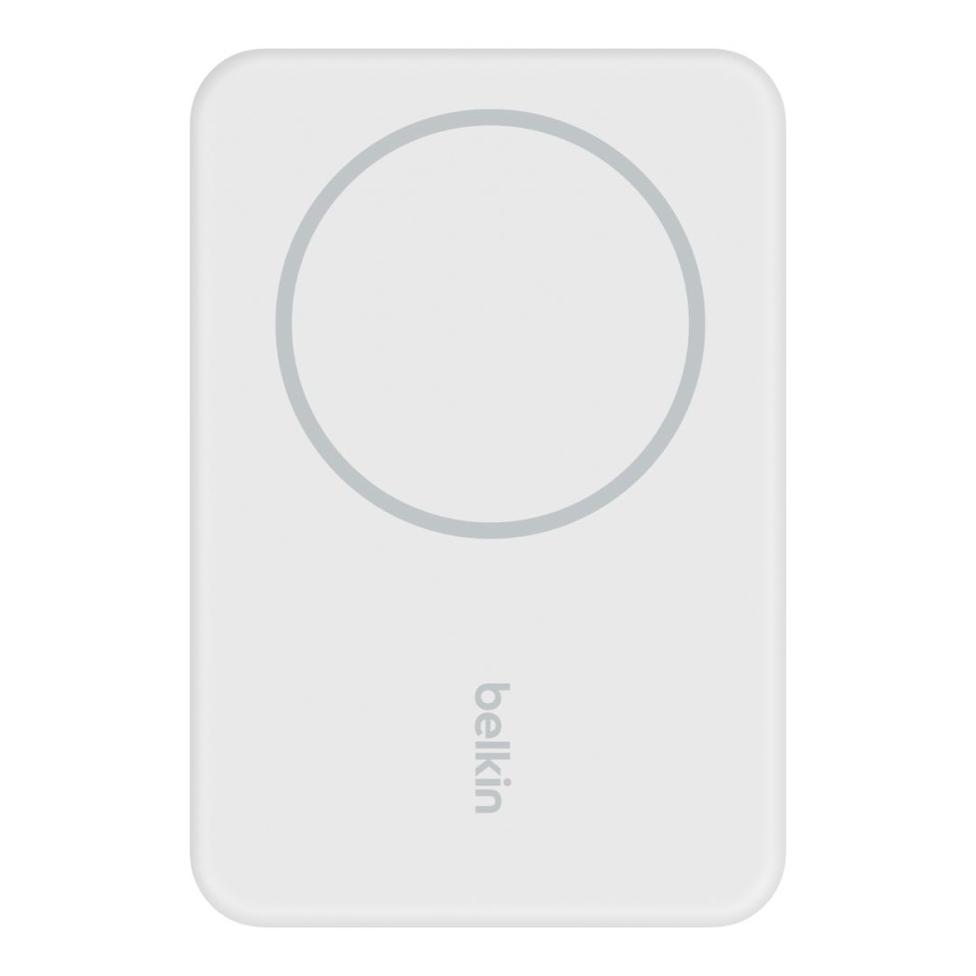 Belkin BPD004BTWT BoostCharge Magnetic Wireless 5000mAh PowerBank + Stand White