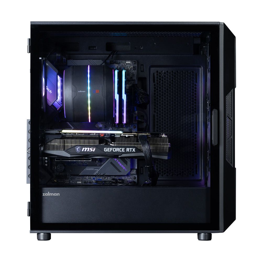 Zalman I3 Neo V2 Tempered Glass Black