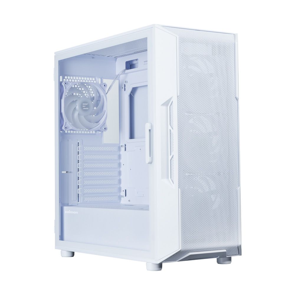 Zalman I3 Neo V2 Tempered Glass White