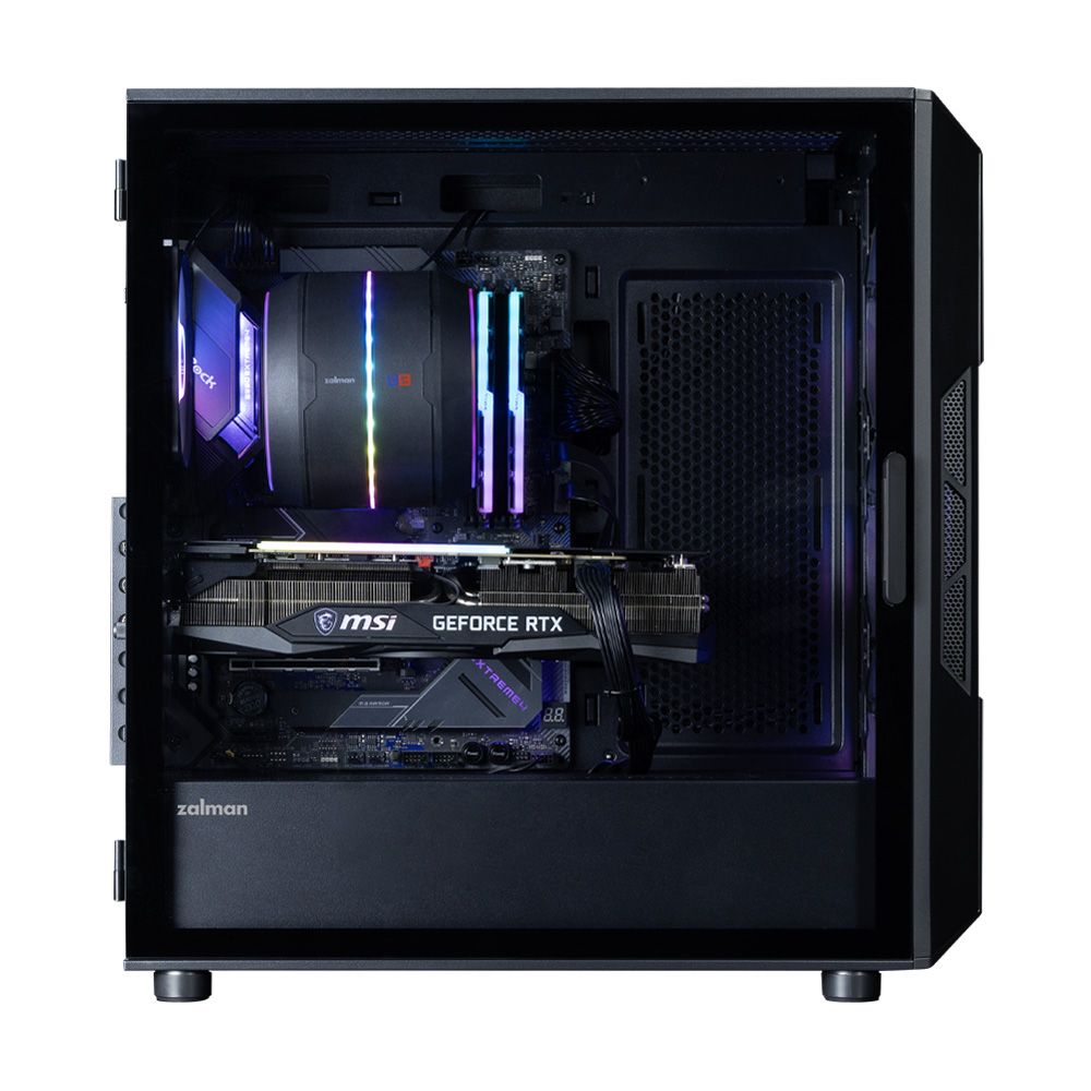 Zalman I3 Neo ARGB V2 Tempered Glass Black