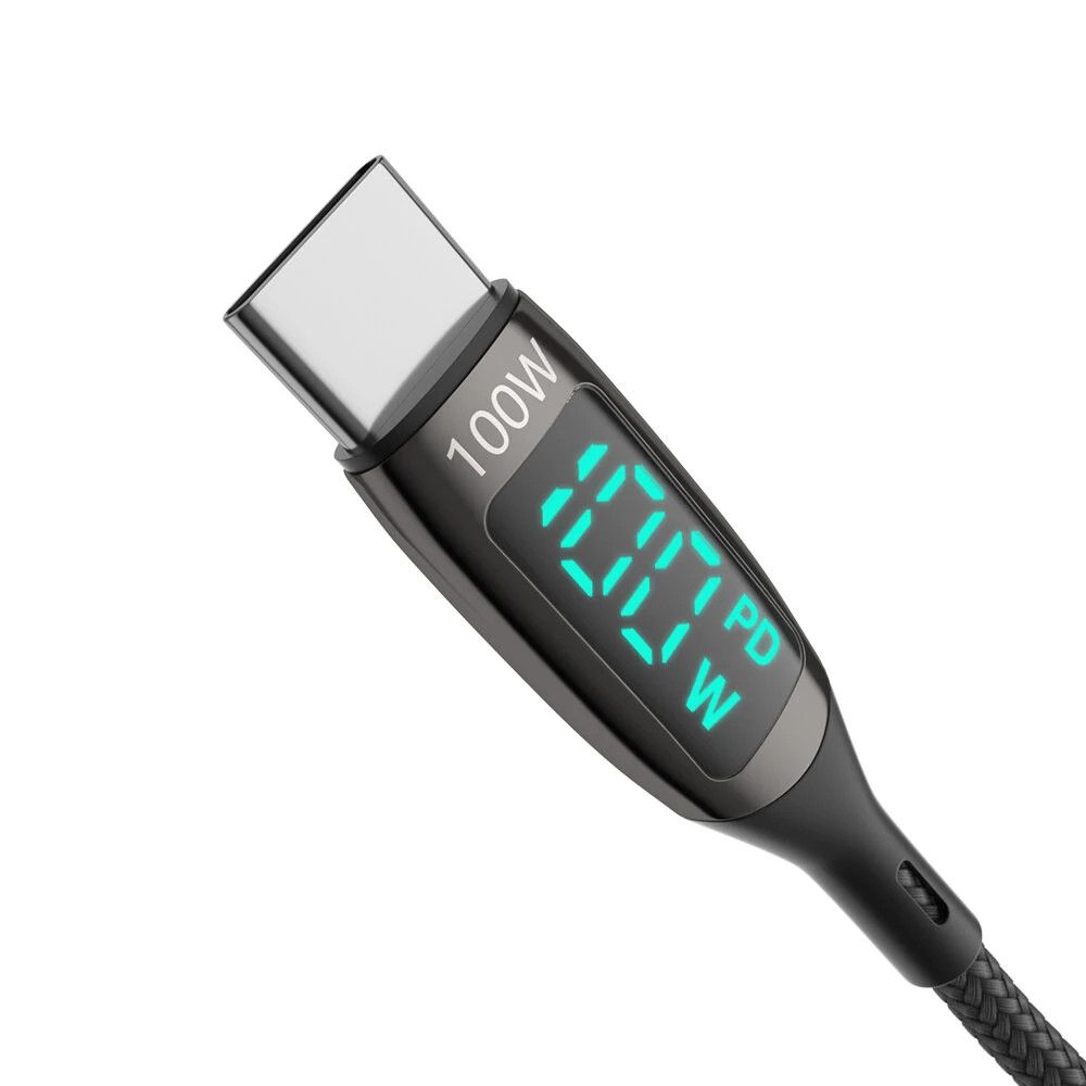 Blitzwolf BW-TC23 Type-C adat- és töltőkábel 1,8m Black