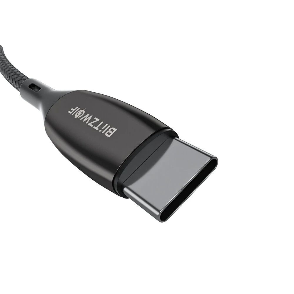 Blitzwolf BW-TC23 Type-C adat- és töltőkábel 1,8m Black