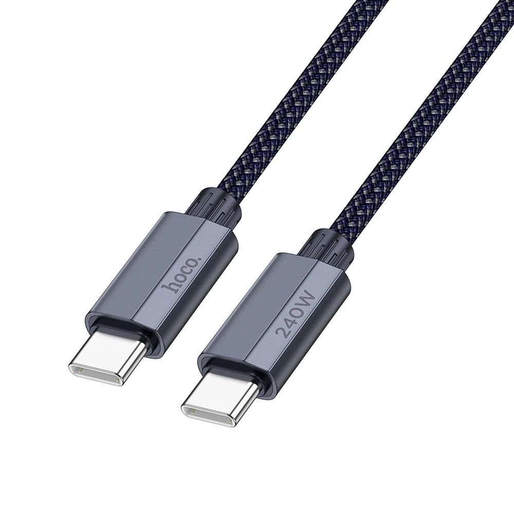 Hoco U134 USB2.0 Type-C to Type-C cable 1,8m Black