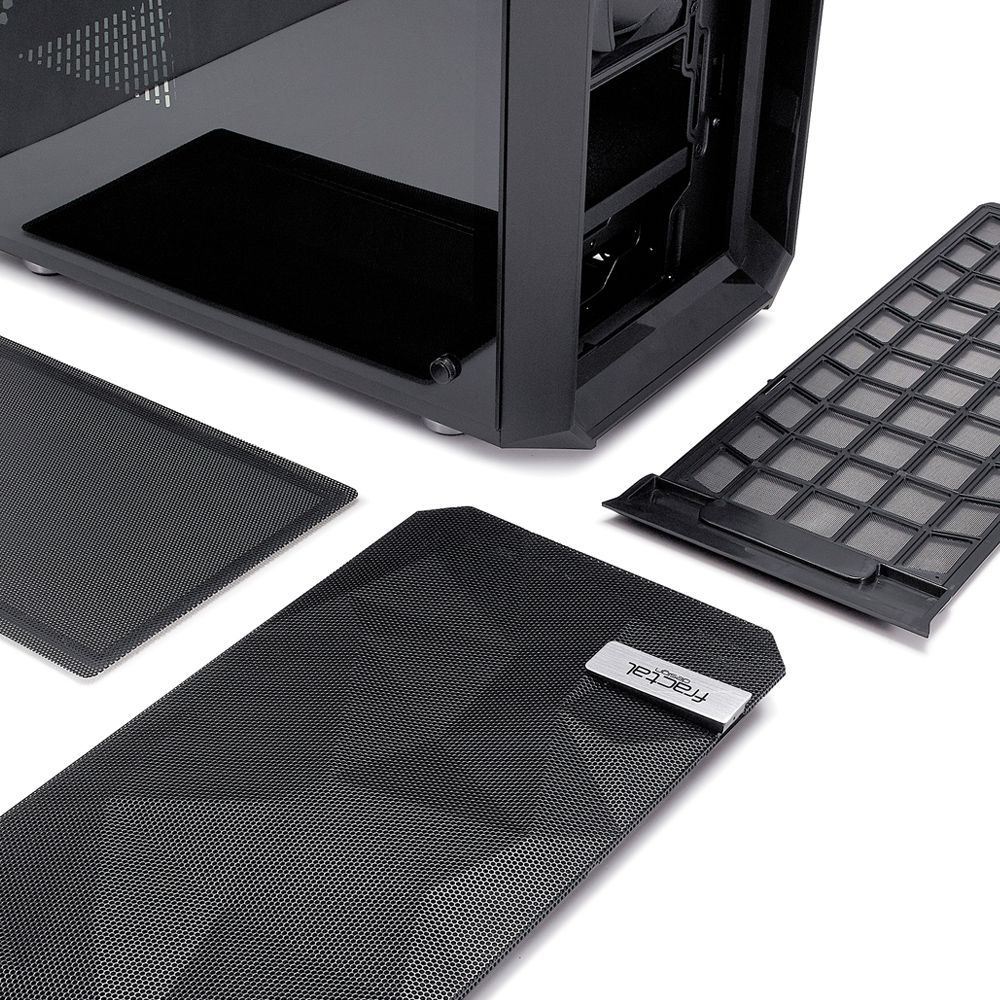 Fractal Design Meshify C Tempered Glass Black