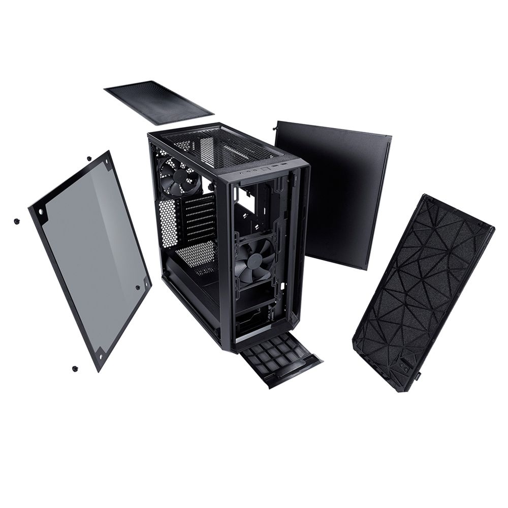 Fractal Design Meshify C Tempered Glass Black