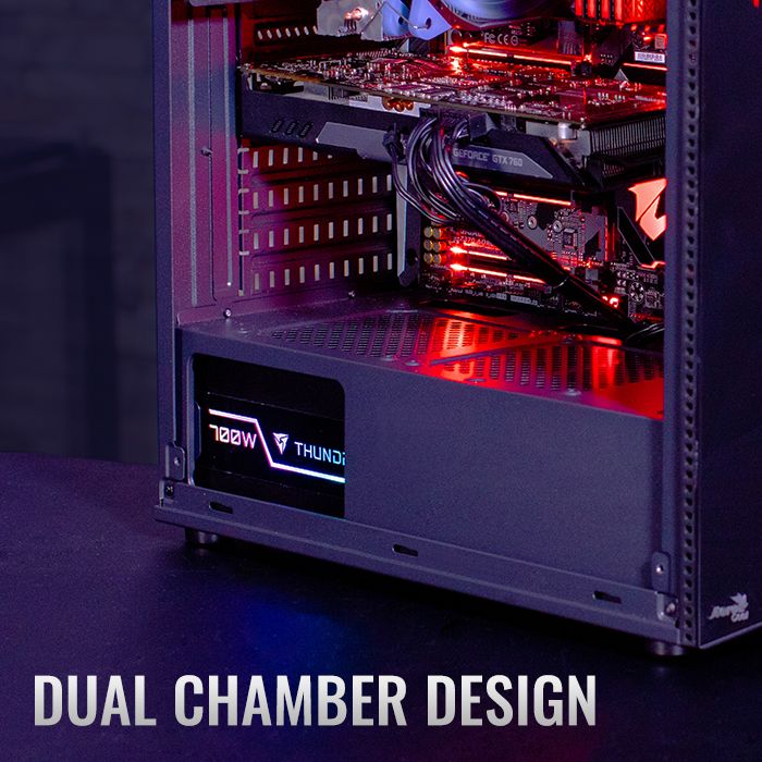 Aerocool Shard RGB Window Black