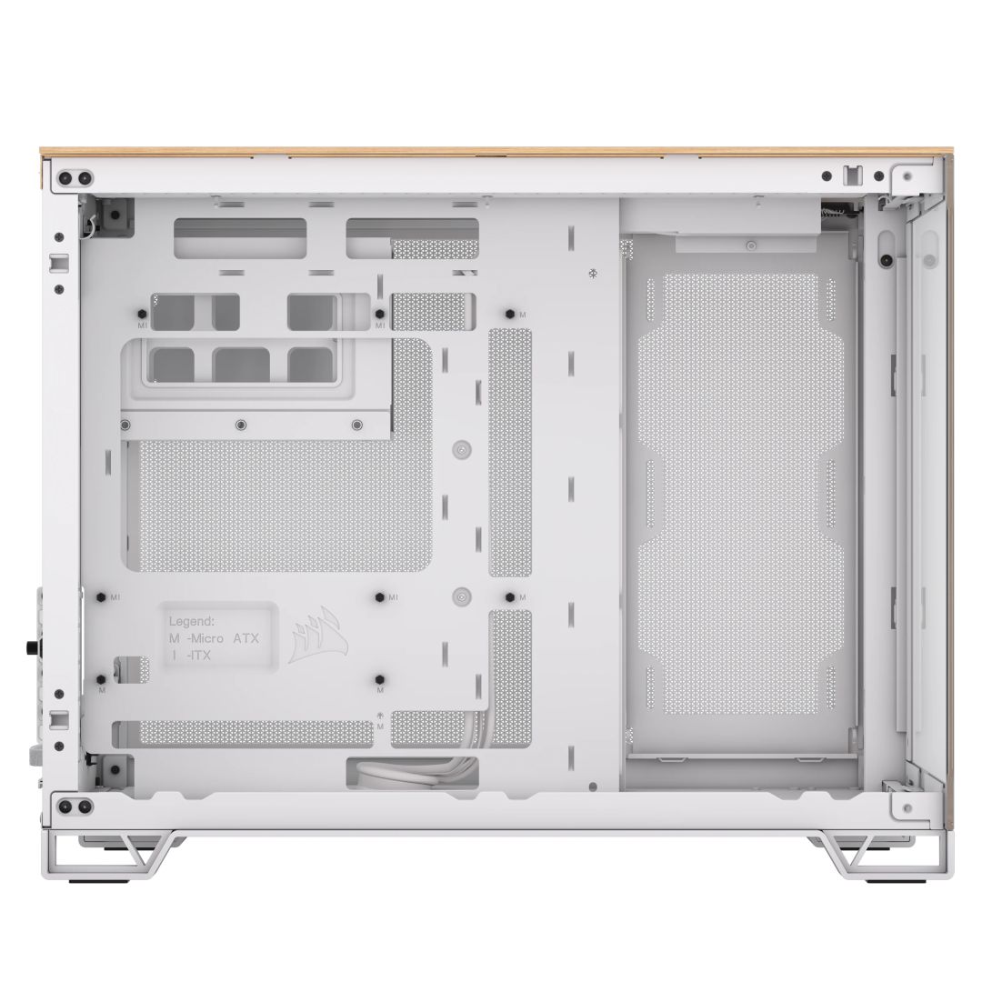 Corsair 2500X Tempered Glass White/Bamboo