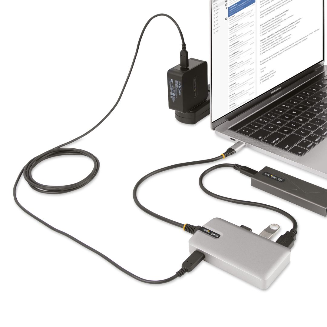 Startech 4-portos USB3.0 HUB Silver