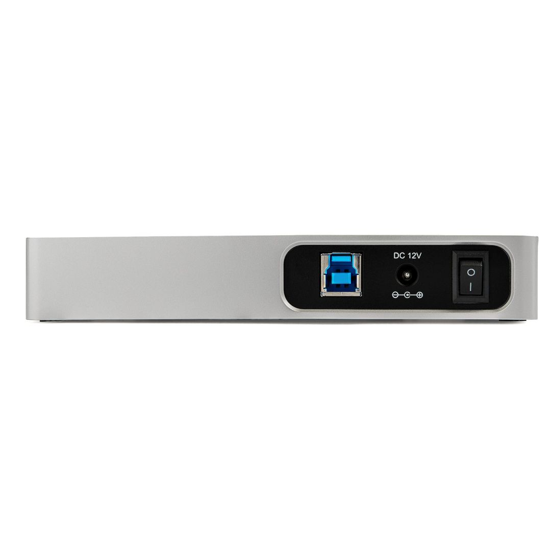 Startech 7-portos USB3.0 HUB Black/Silver