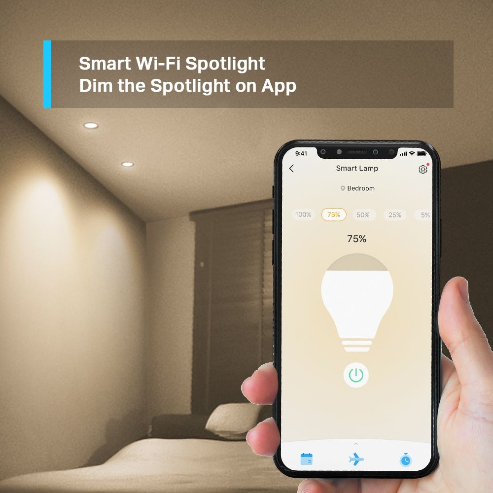 TP-Link Tapo L610 Smart Wi-Fi Spotlight (4 Pack)
