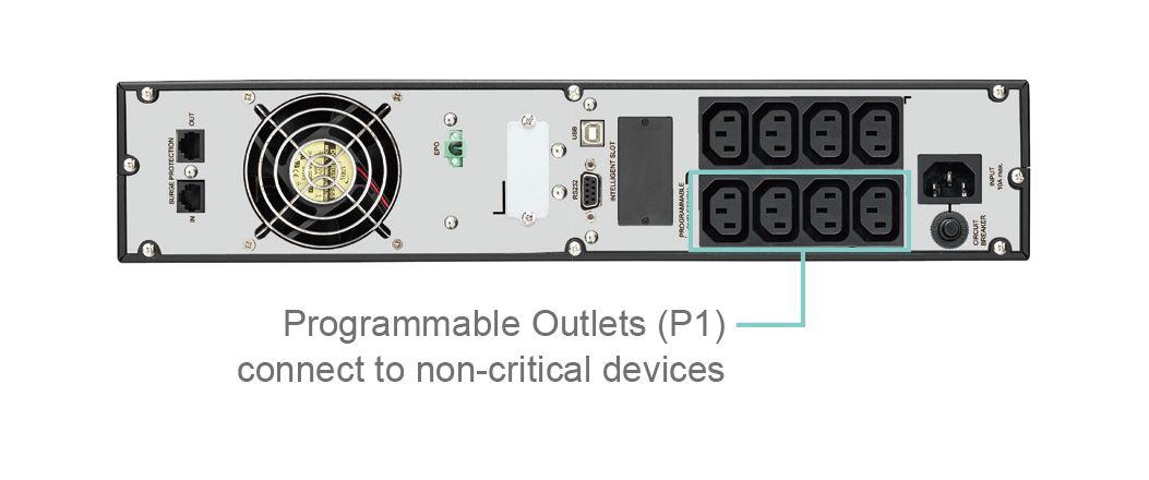 FSP Eufo1.1K Eufo LCD 1100VA UPS