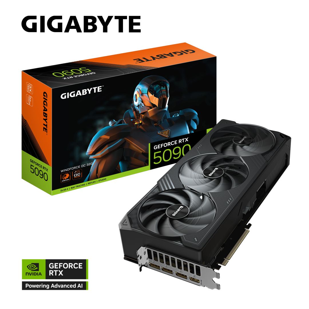 Gigabyte RTX5090 WINDFORCE OC 32G