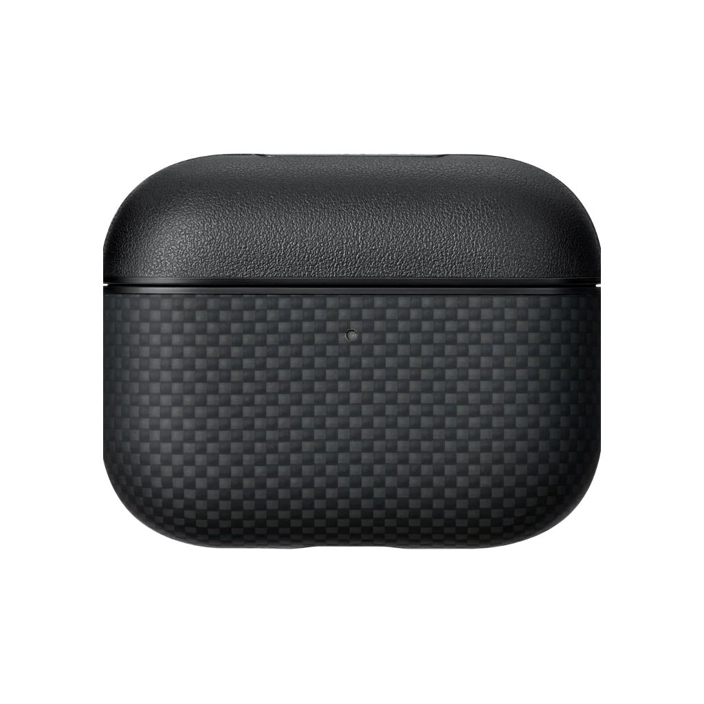 Pitaka Aramid Fiber Magnetic Case for AirPods Pro 3 Black/Grey
