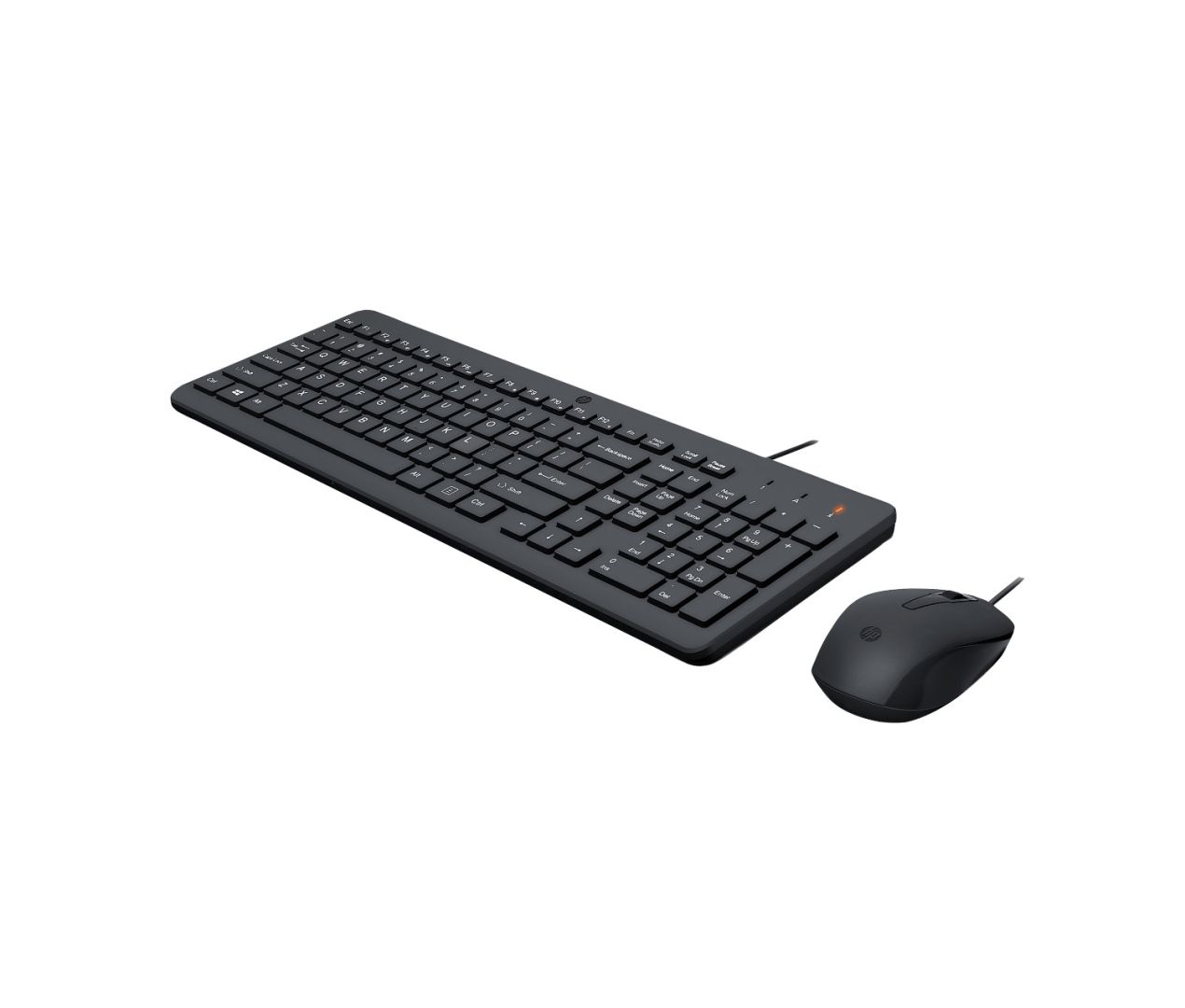 HP 150 Wired Mouse and Keyboard Combo Black US