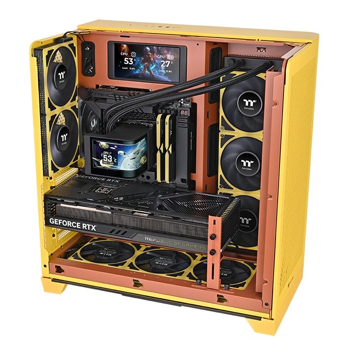 Thermaltake MAGCurve 360 Ultra ARGB Sync AIO Liquid Cooler Black