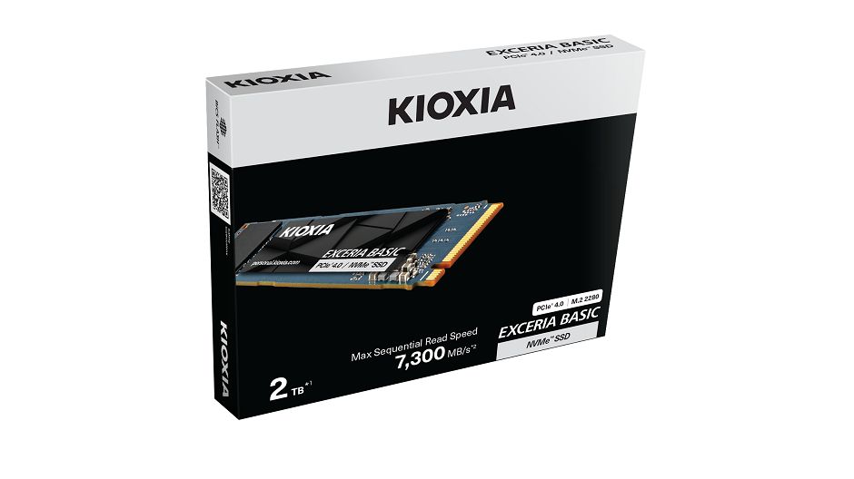 KIOXIA 2TB M.2 2280 NVMe Exceria Basic
