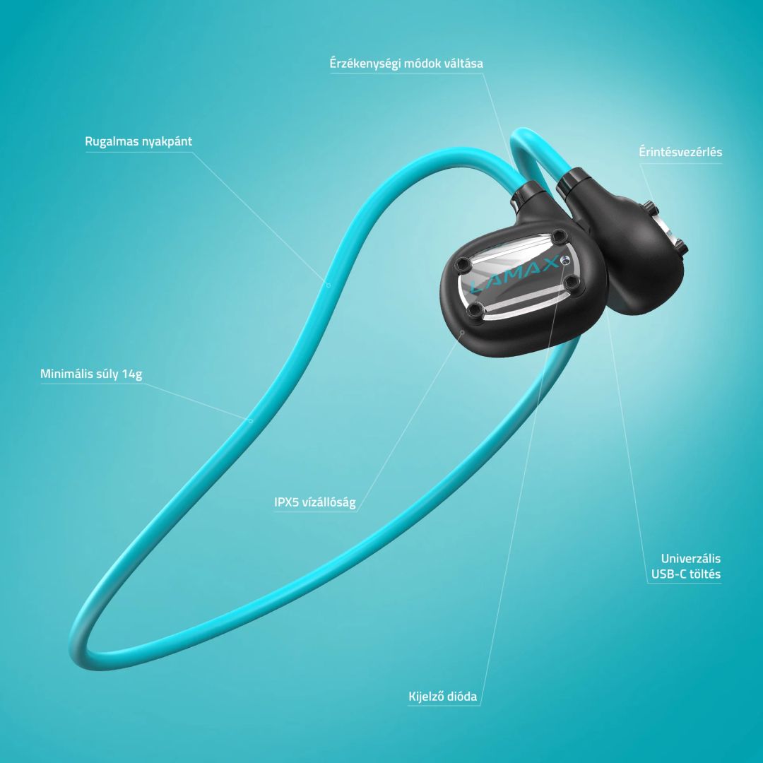 Lamax AirTrack1 Headset Black/Blue