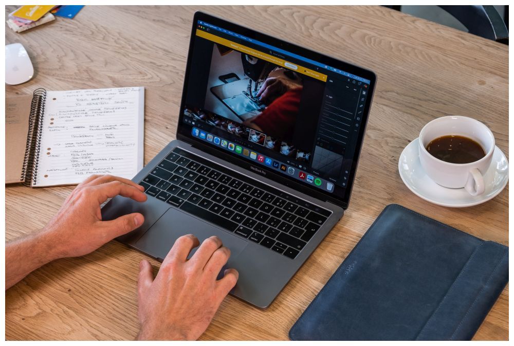 FIXED Oxford leather case for Apple MacBook Air 15