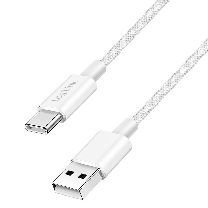 Logilink USB 2.0 C/M - A/M 60W cable 1,5m White