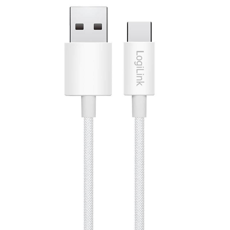 Logilink USB 2.0 C/M - A/M 60W cable 1,5m White