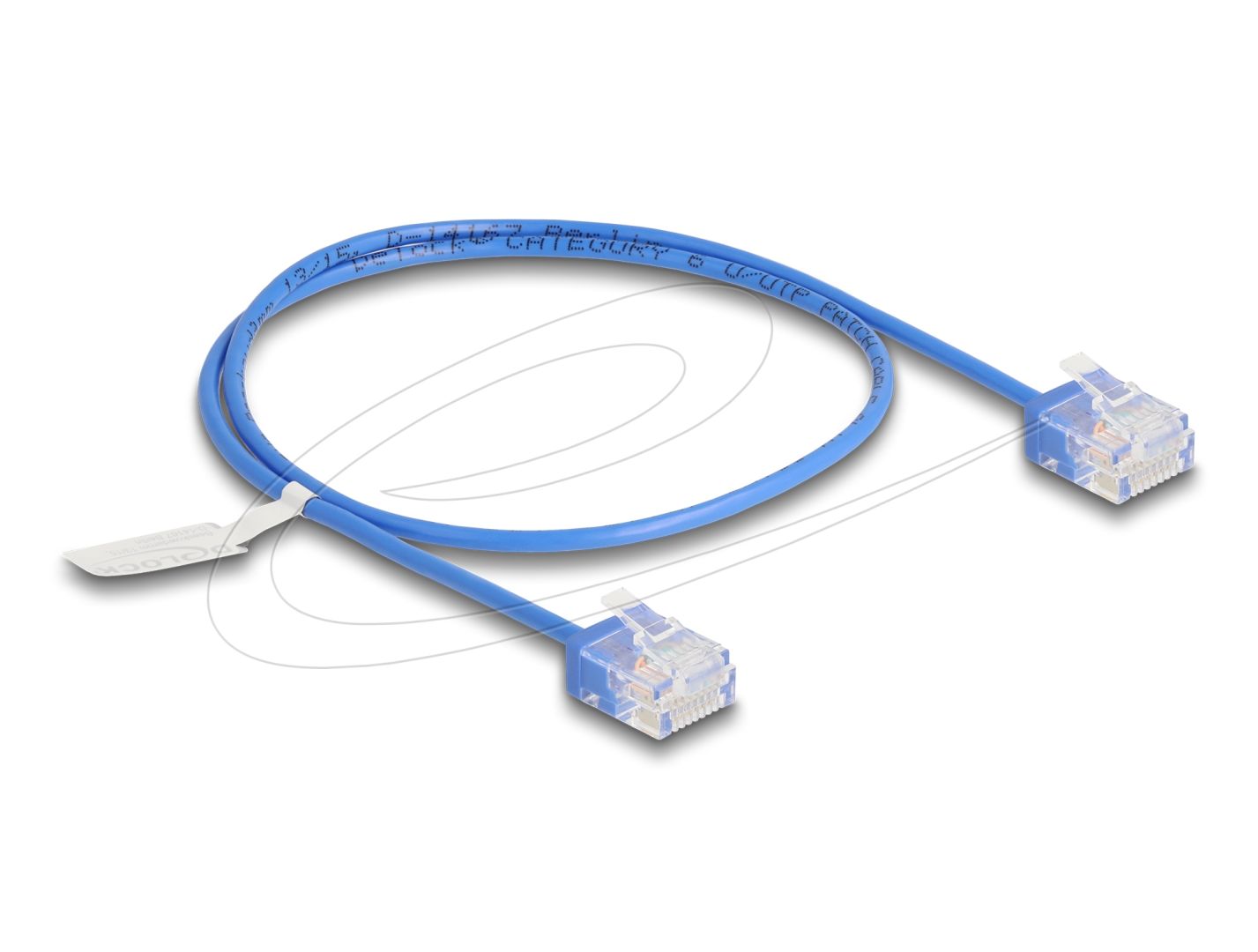 DeLock CAT6 U-UTP Patch Cable 0,5m Blue