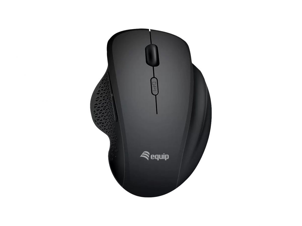 EQuip 6-Button Dual Mode Wireless Mouse Black