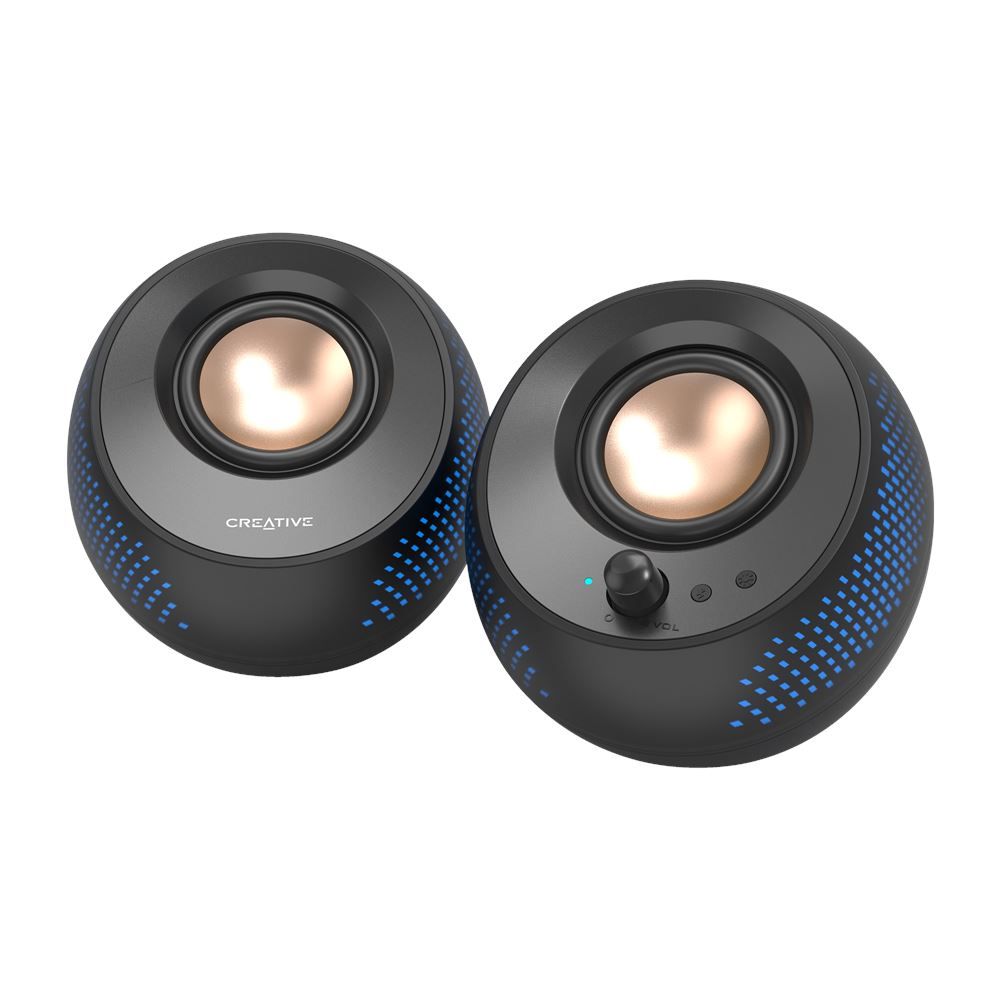 Creative Pebble X 2.0 Bluetooth Speaker Black