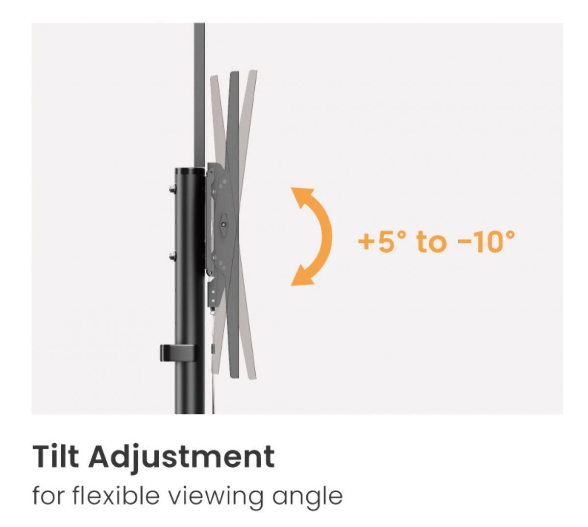 EQuip Economy TV Trolley 55