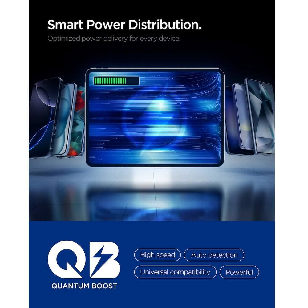 Spigen Essential 47W Wall Charger Black