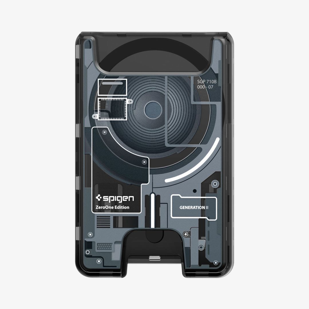 Spigen Ultra Hybrid Wallet MagSafe Zero One Black