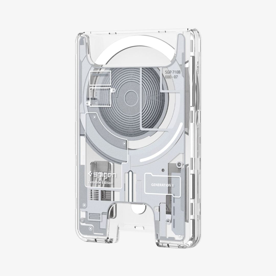 Spigen Ultra Hybrid Wallet MagSafe Zero One White