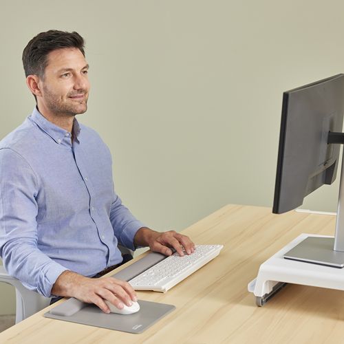 Fellowes Breyta Keyboard Wrist Rest Grey