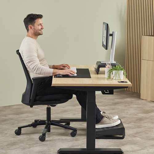 Fellowes Breyta Keyboard Wrist Rest Black