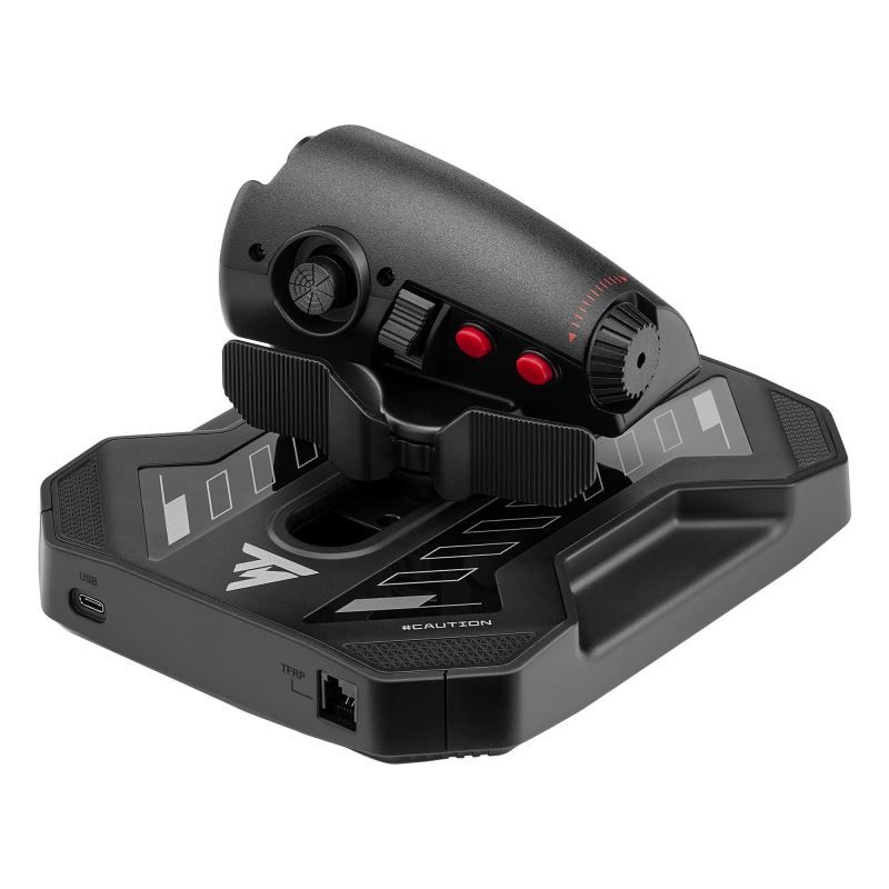 Thrustmaster Sol-R 6 Throttle Flight Throttle Control Black