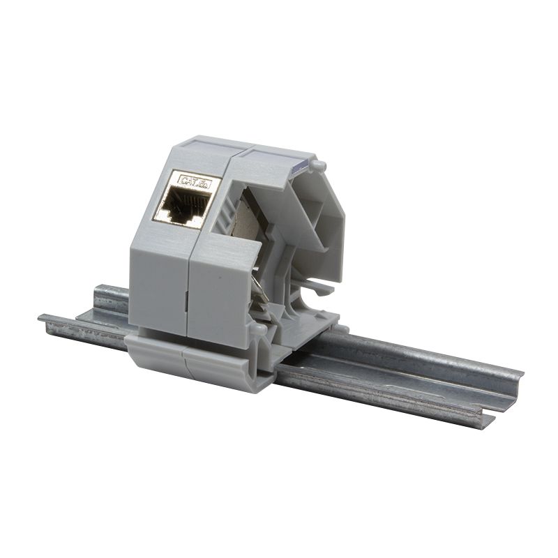 Logilink DIN-rail adapter for one RJ45 keystone module