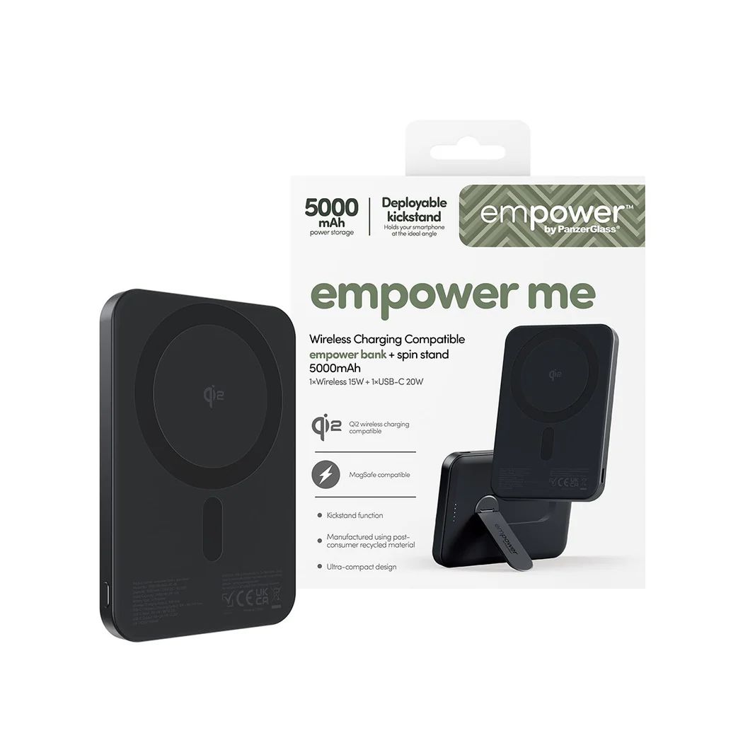 PanzerGlass empower 5000mAh PowerBank Space Black