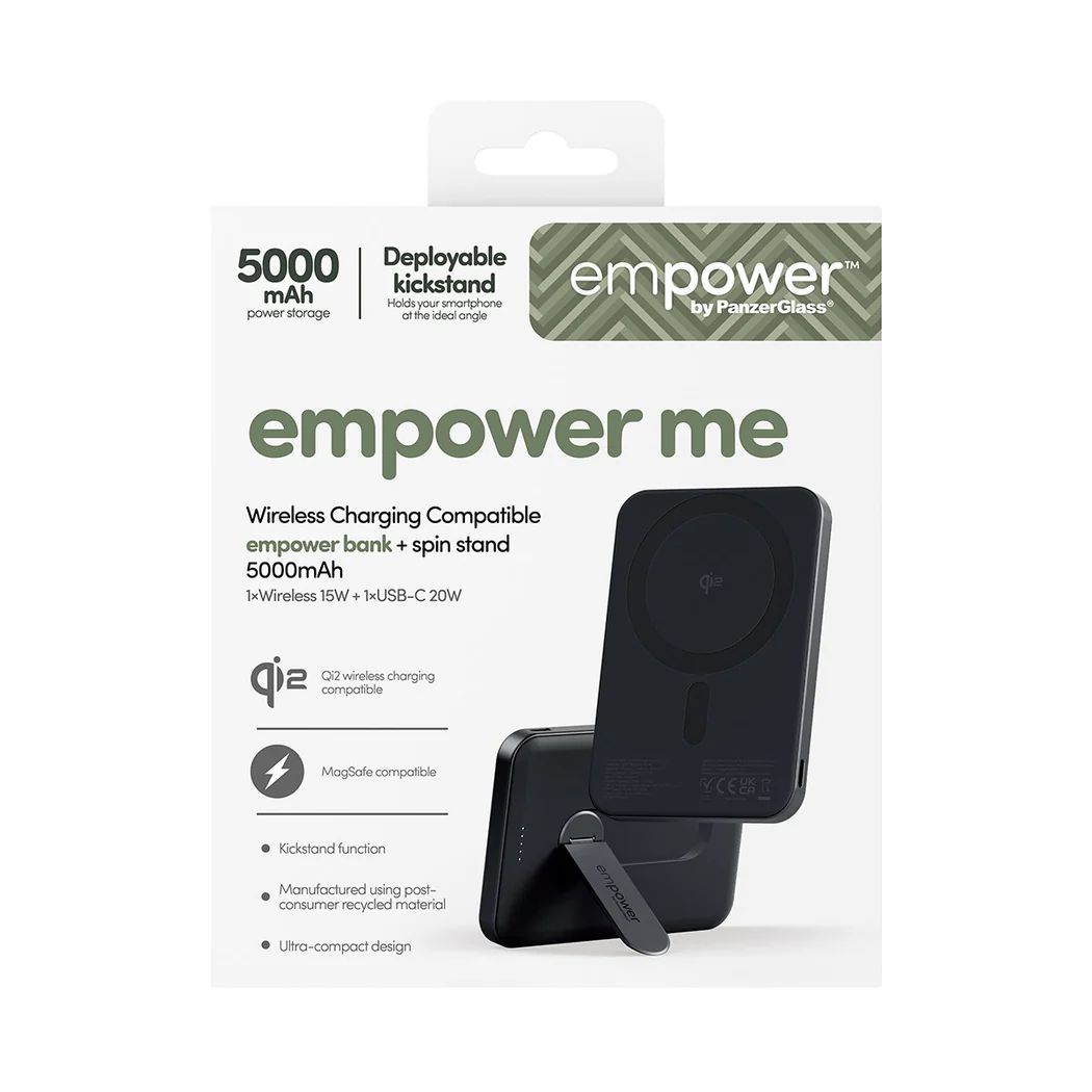 PanzerGlass empower 5000mAh PowerBank Space Black