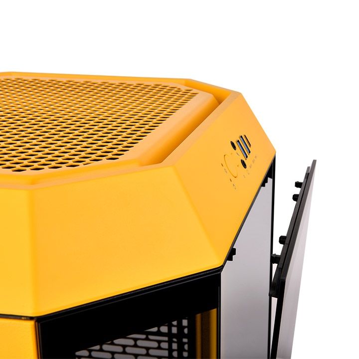 Thermaltake The Tower 300 Tempered Glass Bumblebee Yellow