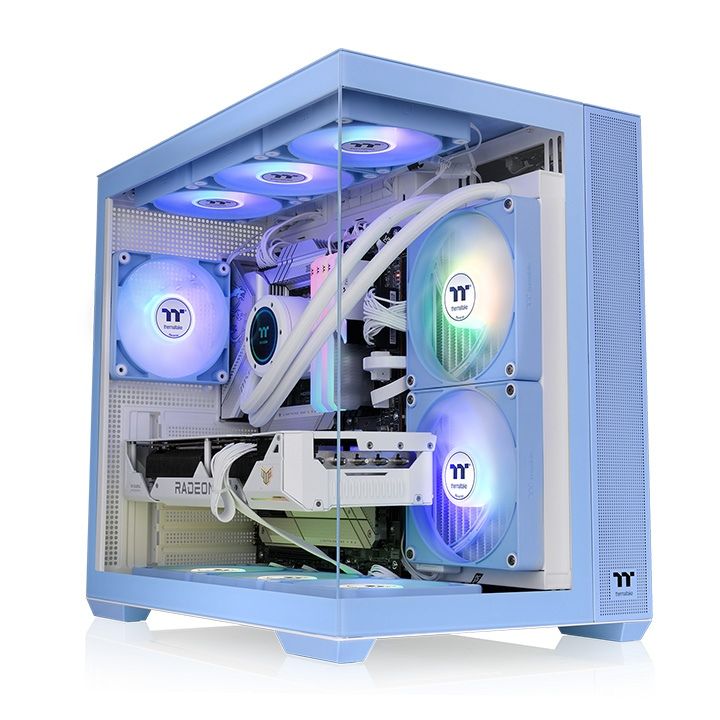 Thermaltake View 380 ARGB Tempered Glass Hydrangea Blue