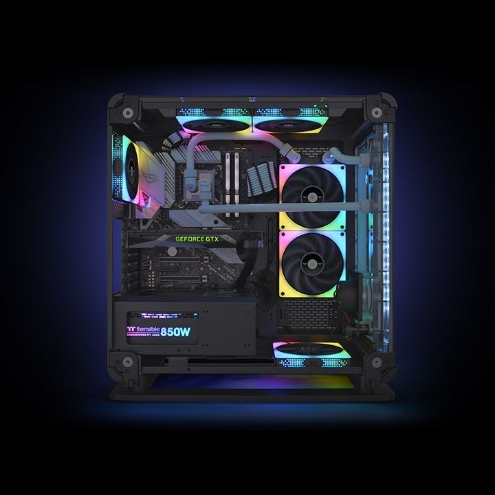 Thermaltake ToughFan 12 RGB High Static Pressure Radiator Fan (3-Fan Pack)