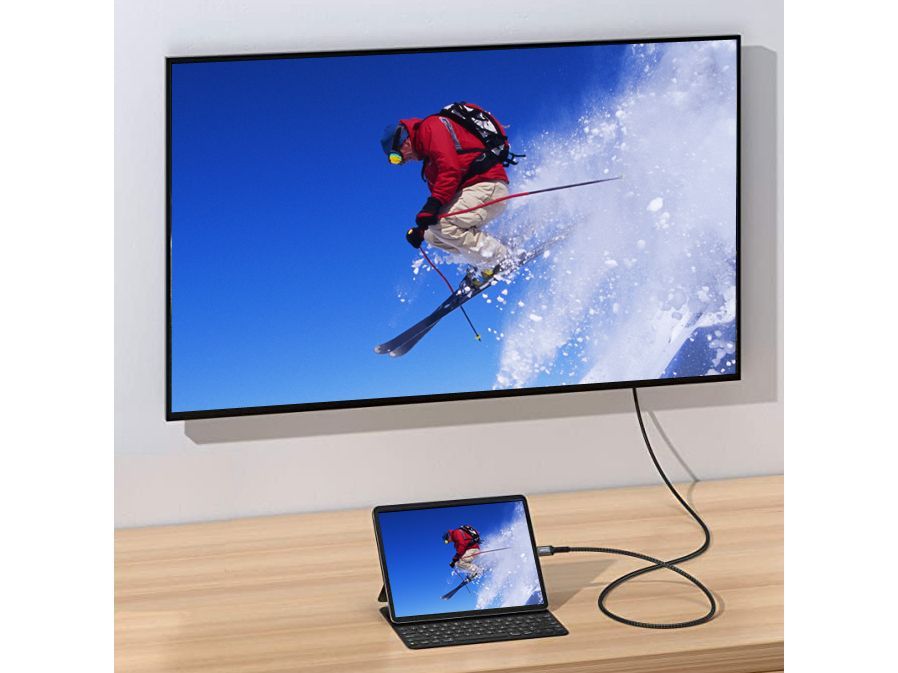 EQuip USB-C to HDMI 4K/60Hz cable 1m Black