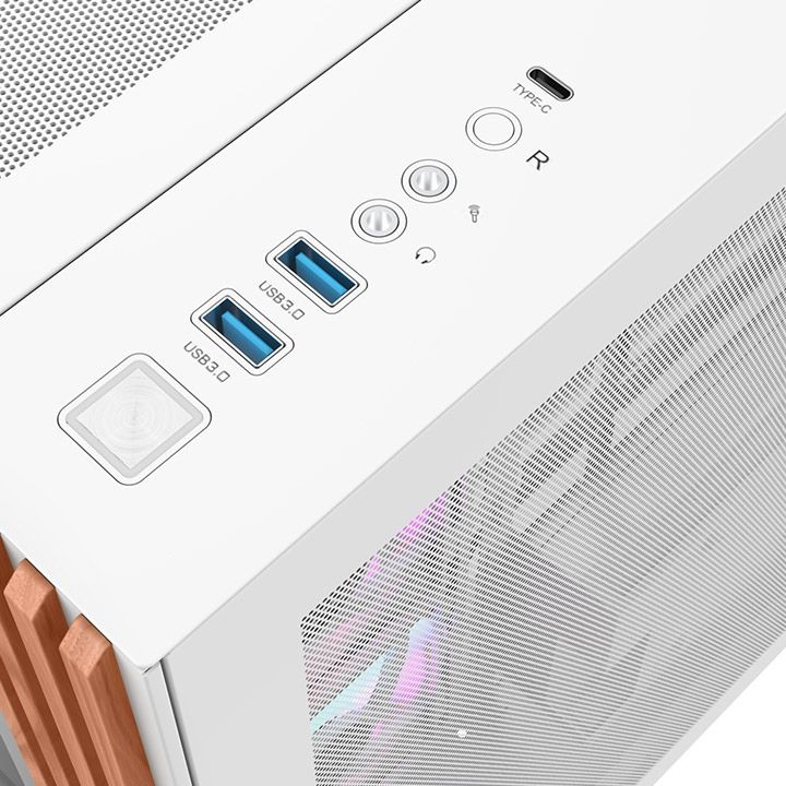 Thermaltake View 380 WS ARGB Tempered Glass Snow