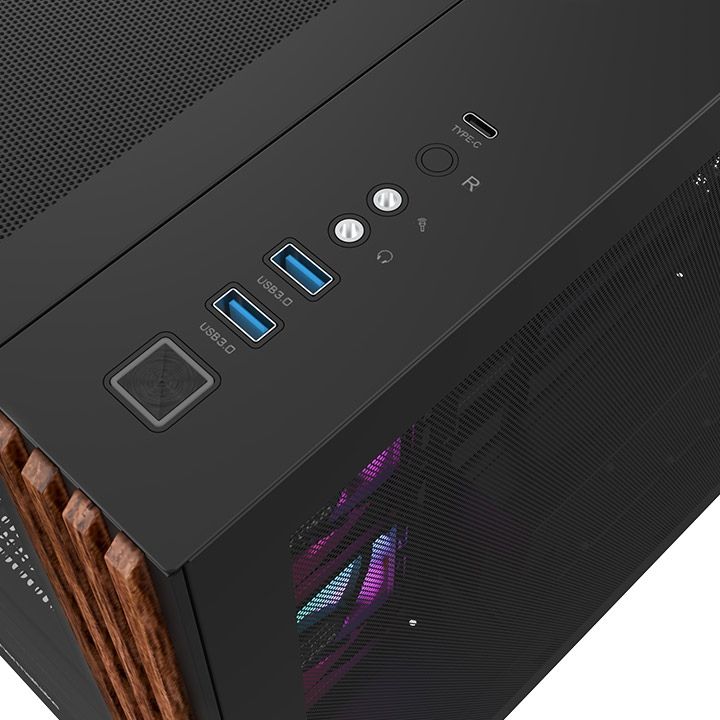 Thermaltake View 380 WS ARGB Tempered Glass Black