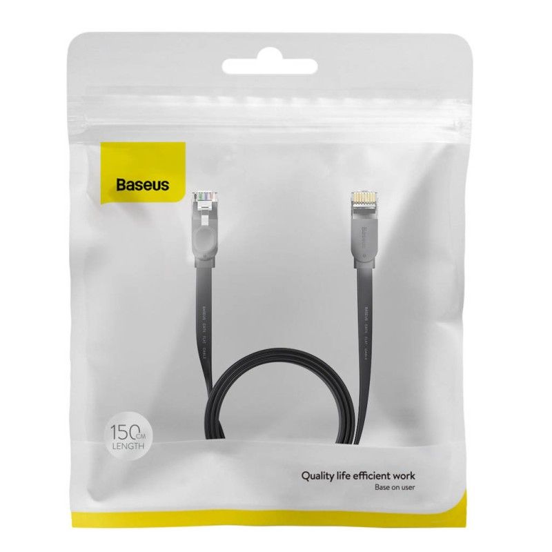 Baseus RJ45 Ethernet Cable 1,5m Black