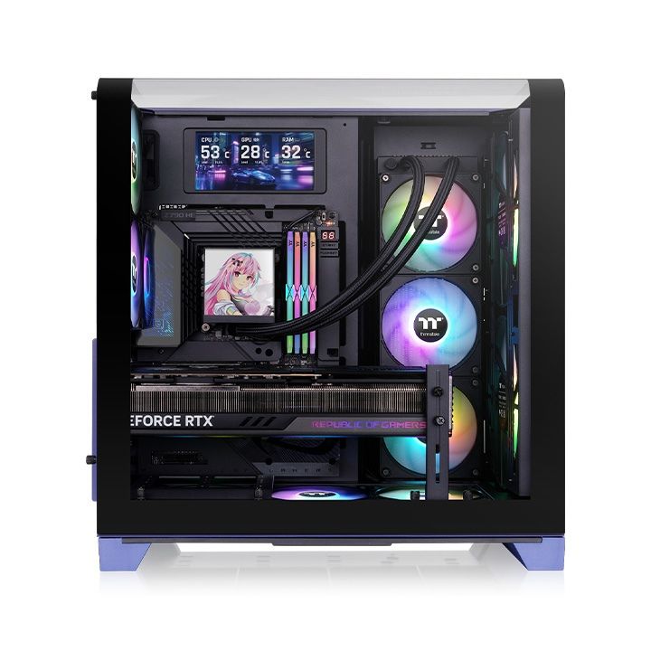 Thermaltake View 390 Air Tempered Glass Future Dusk