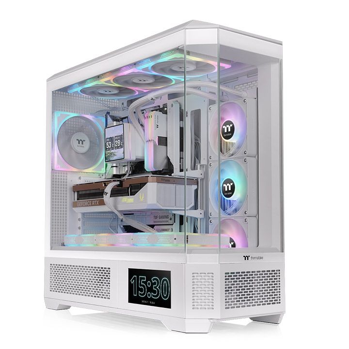 Thermaltake View 600 TG ARGB Tempered Glass Snow