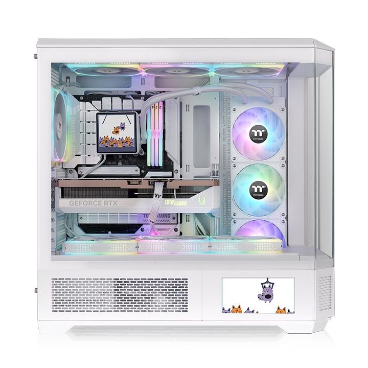 Thermaltake View 600 TG ARGB Tempered Glass Snow