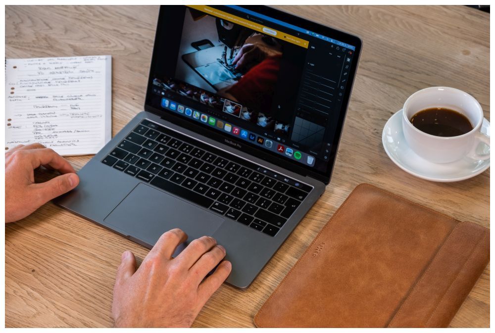 FIXED Oxford leather case for Apple MacBook Air 15